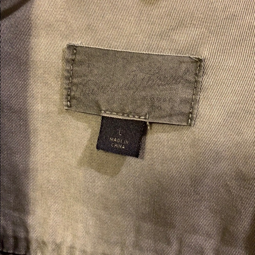 Gray button up - Picture 3 of 6